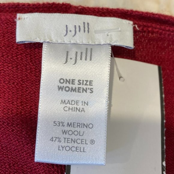 J Jill Sweater Poncho - One Size - Picture 4 of 5